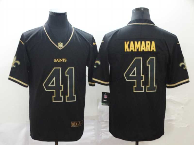 Nike Saints 41 Alvin Kamara Black Gold Throwback Vapor Untouchable Limited Jersey,We sell and wholesale Nike Saints 41 Alvin Kamara Black Gold Throwback Vapor Untouchable Limited Jersey on line form chian!